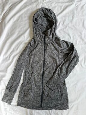 Eddie Bauer long line running jacket